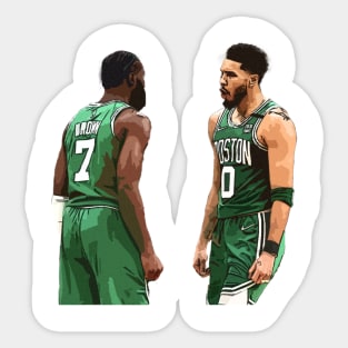 Tatum and Brown Sticker